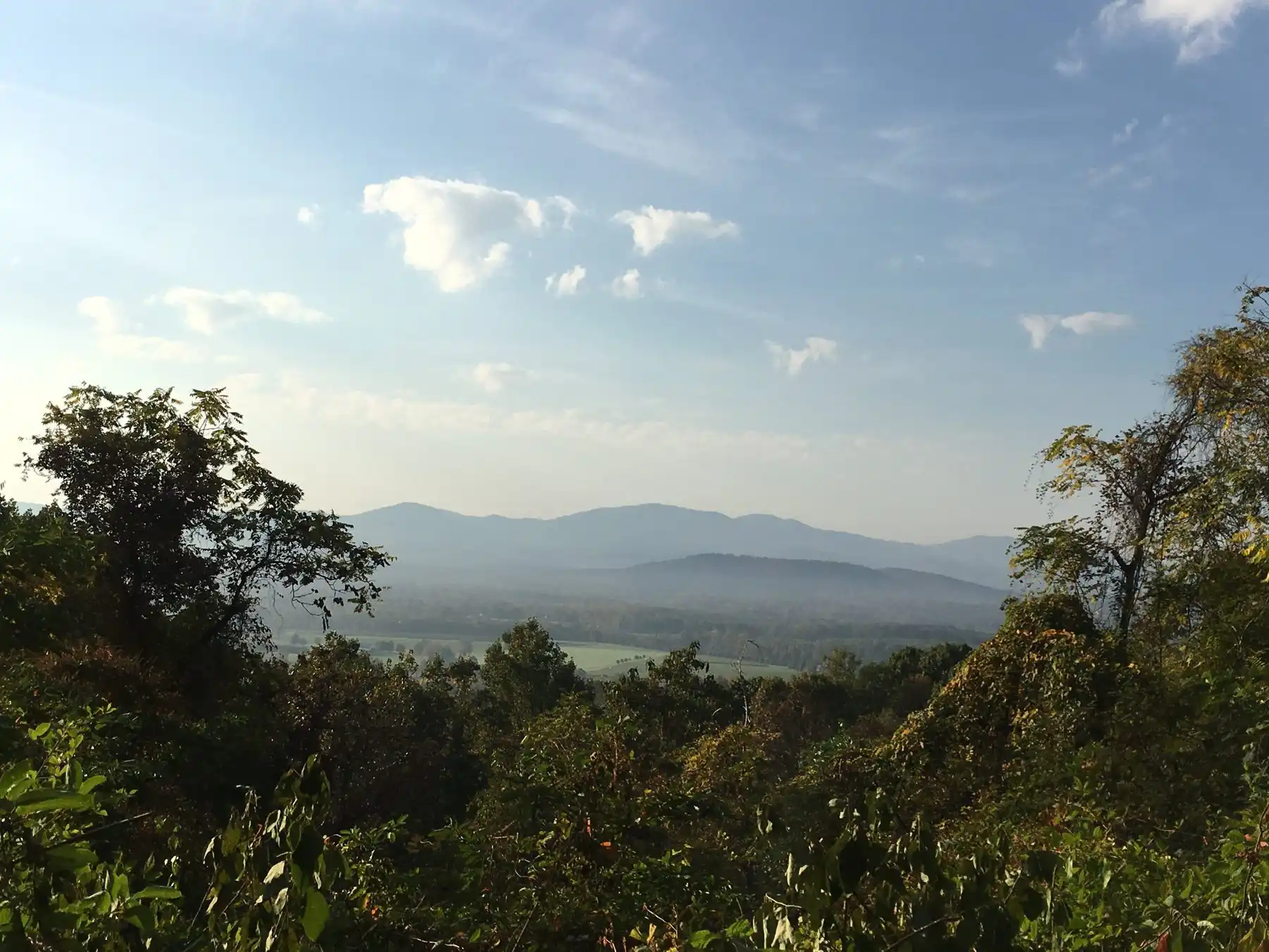 Blue Ridge panorama near Crozet