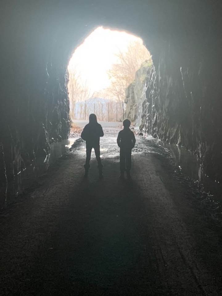 Light through the tunnel